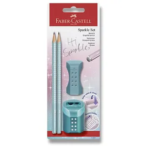 Grafitová tužka Faber-Castell Sparkle Cosmic Ocean